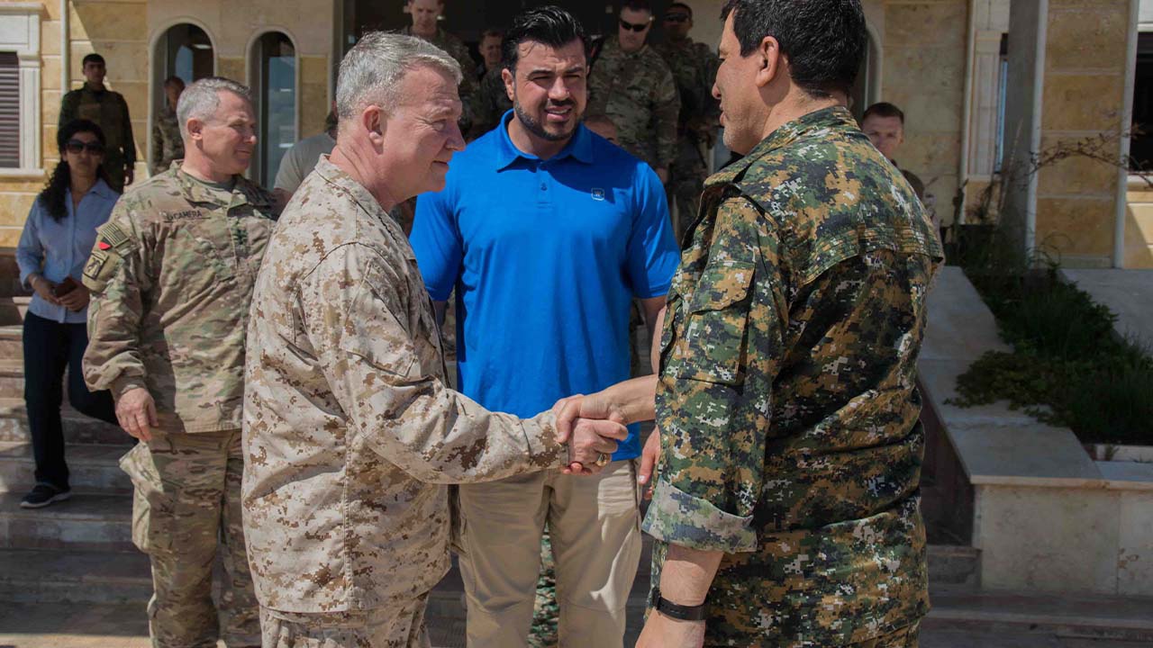 US would remain in Syrian Kurdistan: Centcom Commander