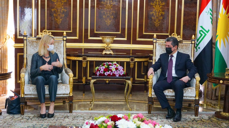 Masrour Barzani, EU envoy discuss Iraq parliamentary elections