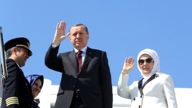 سفر اردوغان و هیات همراه وی به نیویورک
