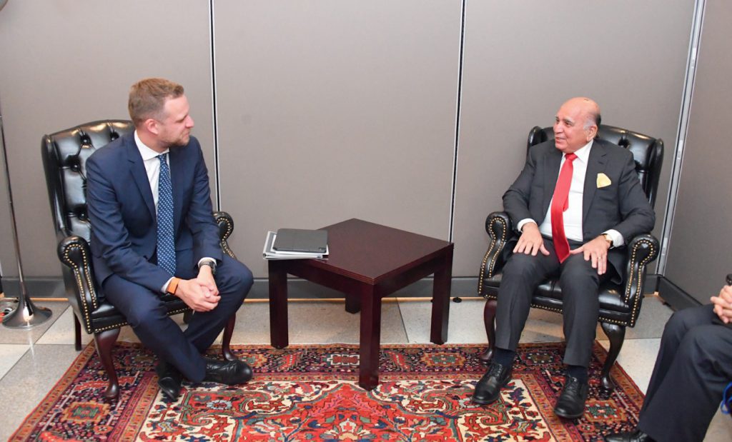 گفتگوی وزیر امور خارجه عراق با همتای لیتوانیایی اش درباره آوارگان عراقی در این کشور