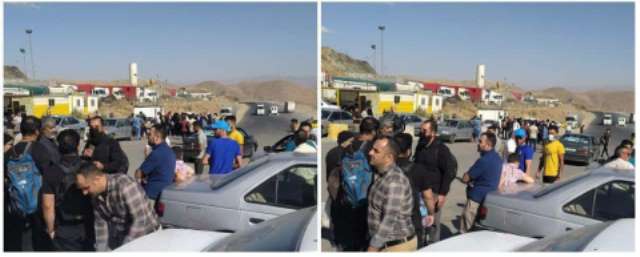 خروج مسافران ایرانی از مرز تمرچین پیرانشهر ممنوع است