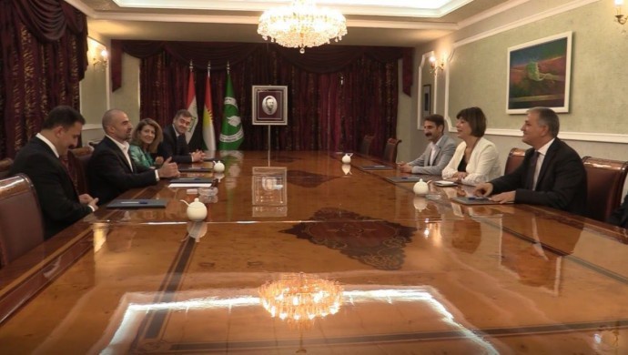 HDP delegation meets Kurdish politicians in Sulaimani