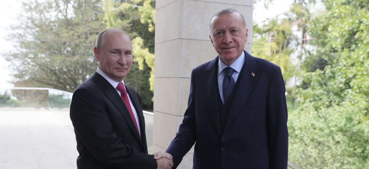 Erdogan and Putin discuss Syria in Wednesday meeting