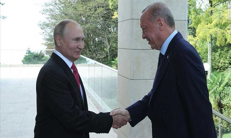 موضوع اصلی دیدار پوتین و اردوغان سوریه بود