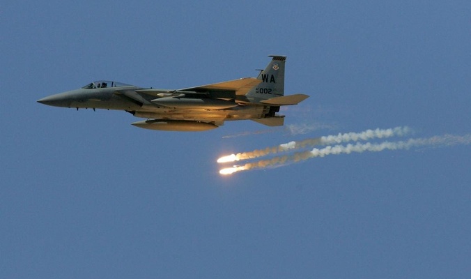 کشتە شدن هشت تروریست در حمله هواپیماهای عراق به نقاطی در استان کرکوک