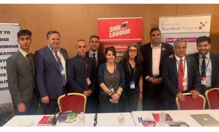 شرکت نمایندگان مجلس سوریه دموکراتیک در کنفرانس سالانه حزب کارگر انگلیس