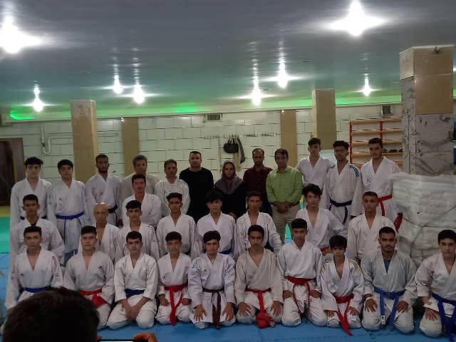 دومین اردوی گزینشی انتخابی تیم کاراته کردستان برگزار شد