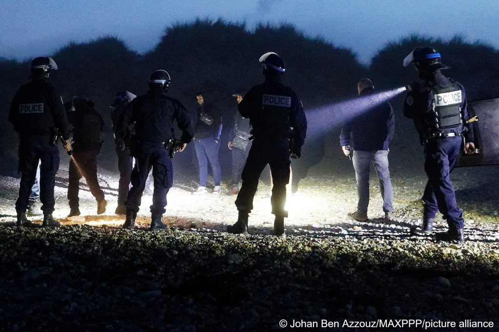 زخمی شدن مهاجران کرد توسط پلیس فرانسه