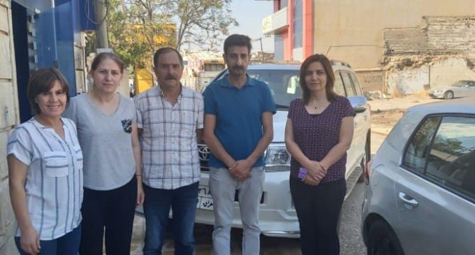 بازداشت چند ساعته اعضای نمایندگی HDP در اربیل