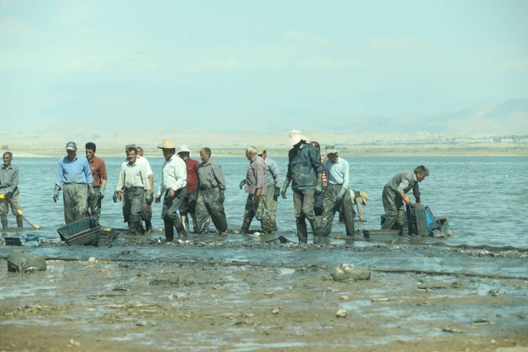 استقرار یگان حفاظت از آبزیان در دریاچه پشت سد ارس