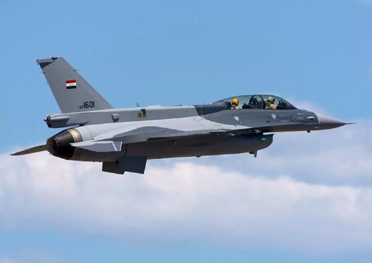 بمباران مواضع داعش در جنوب کرکوک توسط هواپیماهای عراقی