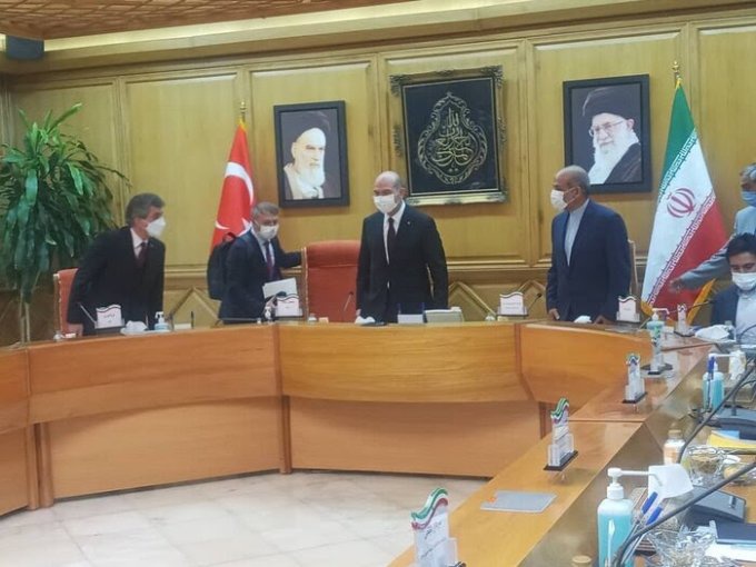 دیدار وزیران  کشور ایران ترکیه‌ در تهران/امضای یادداشت تفاهم همکاری های امنیتی انتظامی  ایران و ترکیه