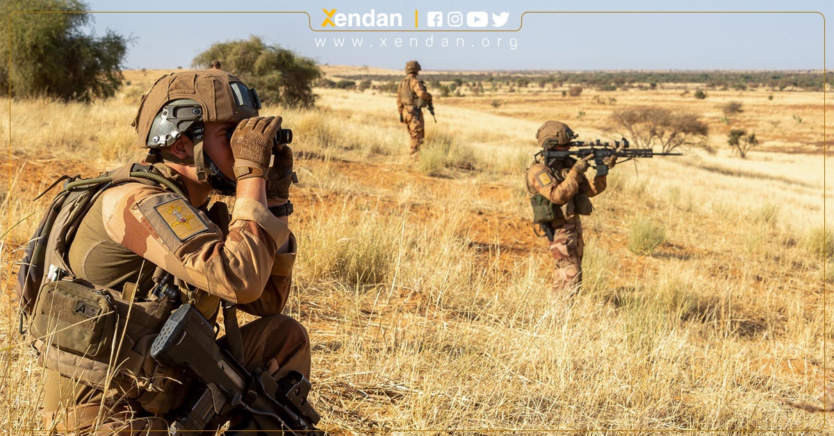 عملیات نیروهای فرانسوی علیه داعش در مناطق غرب اربیل