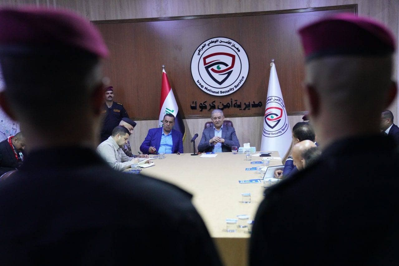 دیدار رئیس دستگاه امنیت ملی عراق از کرکوک