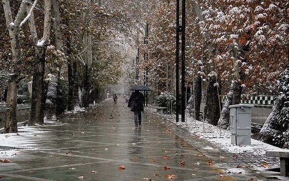 بارش برف و باران در آذربایجان غربی/ دما کاهش می یابد