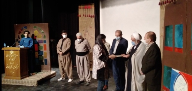 نخستین جشنواره تئاتر مونودرام مهاباد به کار خود پایان داد