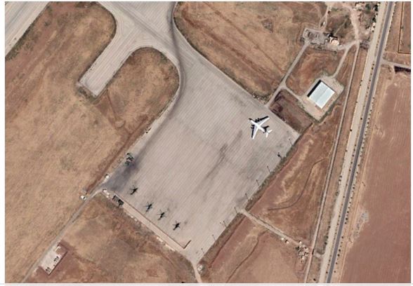 استقرار جنگنده های سوخو 35 روسیه در فرودگاه قامیشلی