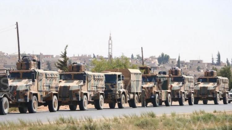 دومین کاروان نظامی ترکیه وارد خاک سوریه شد