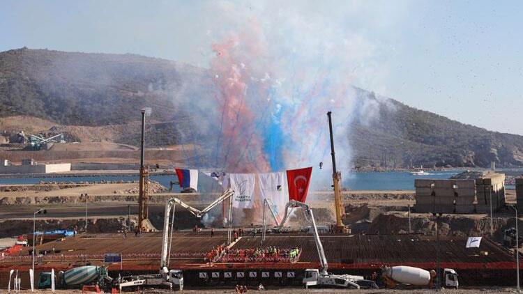 آتش سوری در نیروگاه هسته ای ترکیه در مرسین