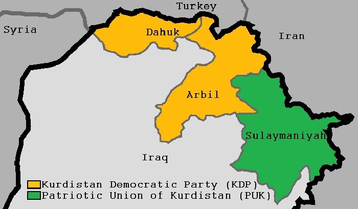 پارتی دیموکراتی کوردستان هاوشێوەی یەکێتیی نیشتمانی کێشەی ناوخۆیی هەیە