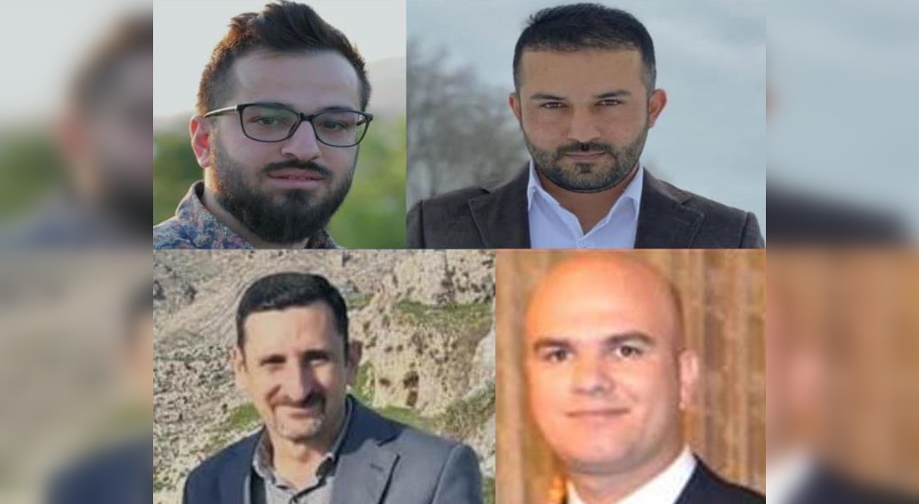 صدور حکم برای چهار تن دیگر از فعالین دستگیرشده منطقه بادینان اقلیم کردستان