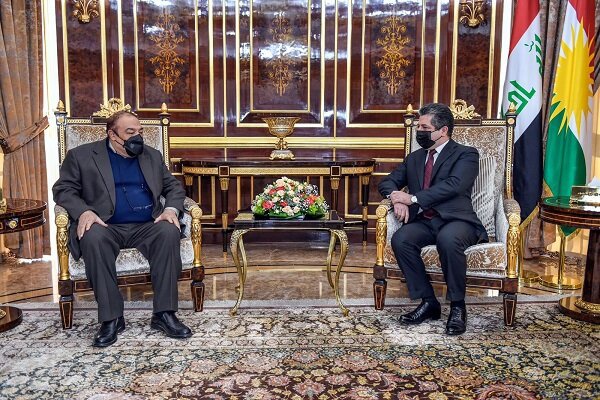Iranian deputy FM, KRG PM discuss expanding economic ties