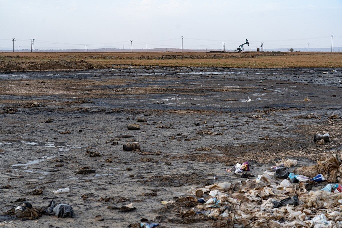 فاجعه محیط زیستی در مناطق تحت کنترل کردهای سوریه