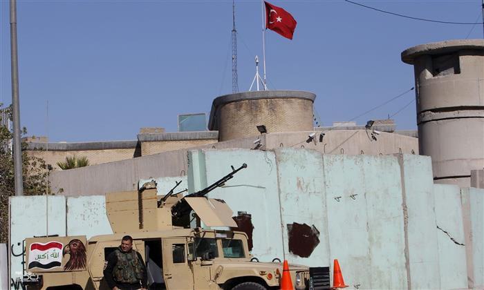 شلیک چهار موشک به پایگاه نظامی ترکیه در استان نینوا