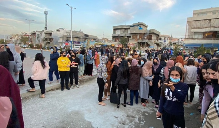 خۆپیشاندانى خوێندکارانى زانکۆ و پەیمانگاکان لە شارەکانی هەرێمی کوردستان دەستیپێکردەوە