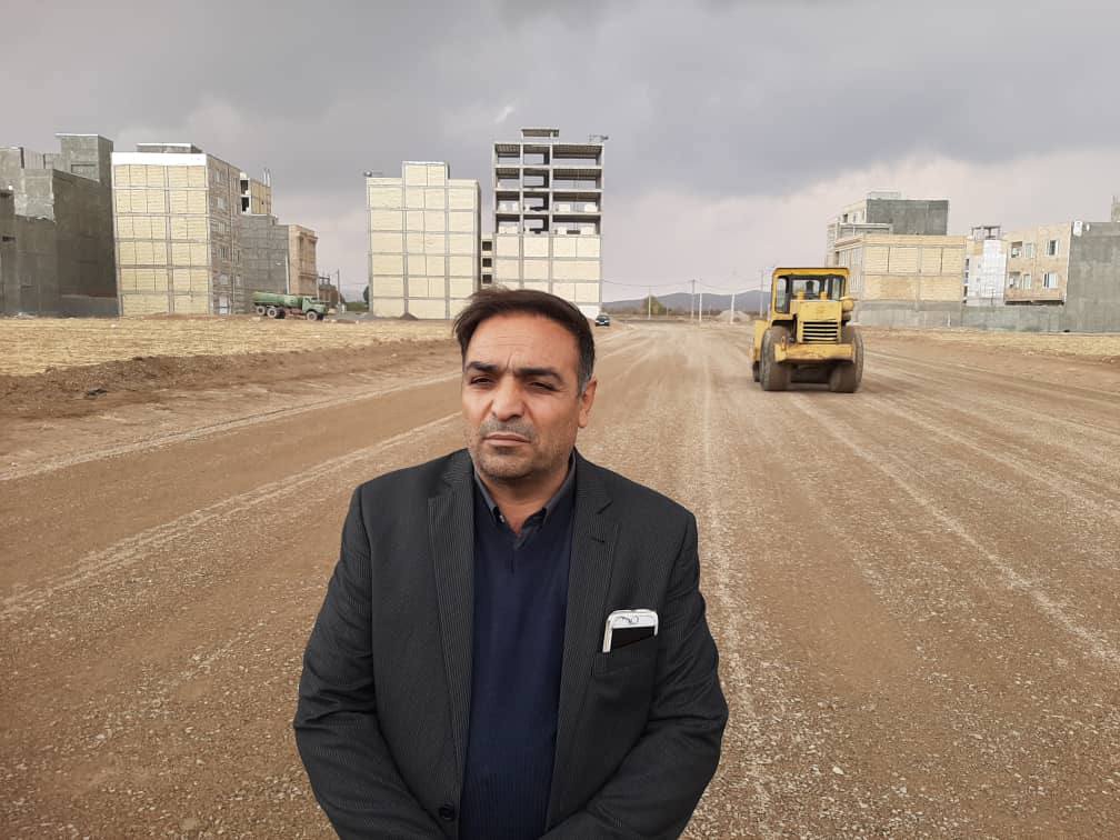 احداث  یک معبر جدید در شهرک الهیه کرمانشاه