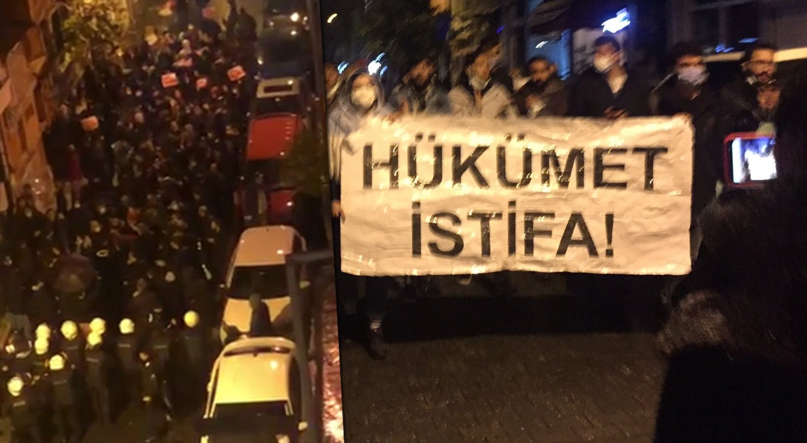 تظاهرات در شهرهای مختلف ترکیه علیه سیاست های اقتصادی حکومت