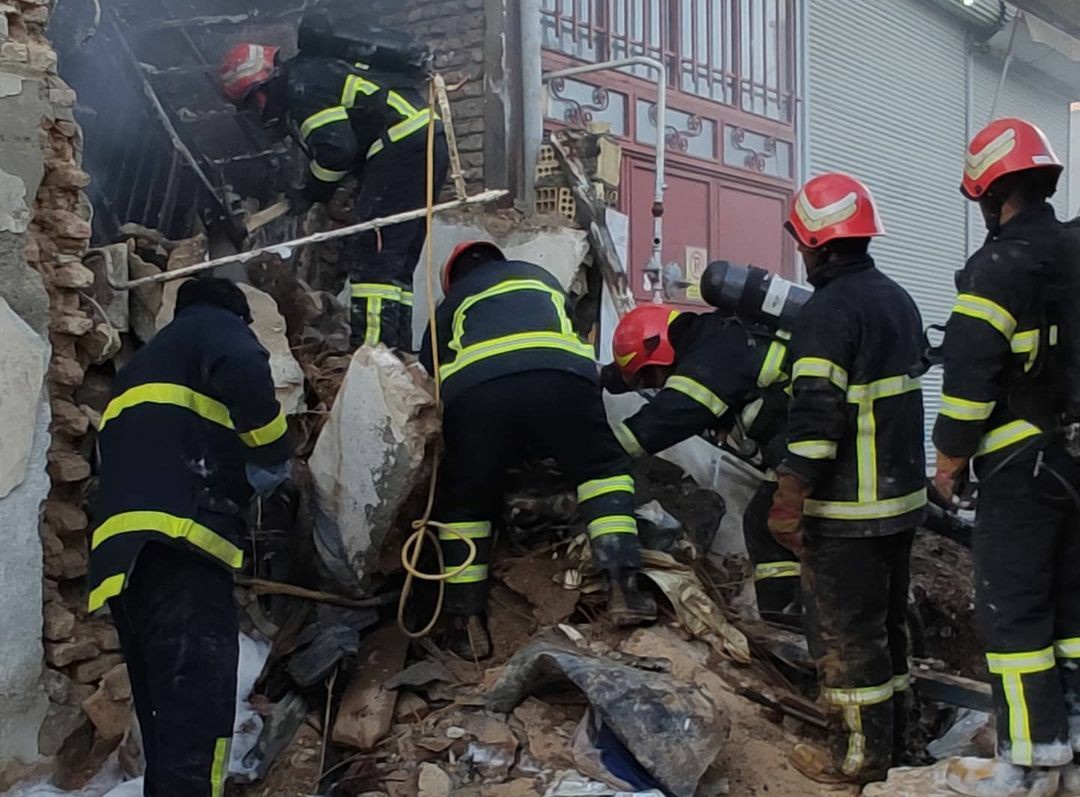 نشت گاز شهری منجر به بروز 16 مورد حریق و انفجار در سنندج شد