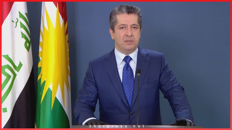 Masrour Barzani calls for providing Peshmerga forces with military equipment
