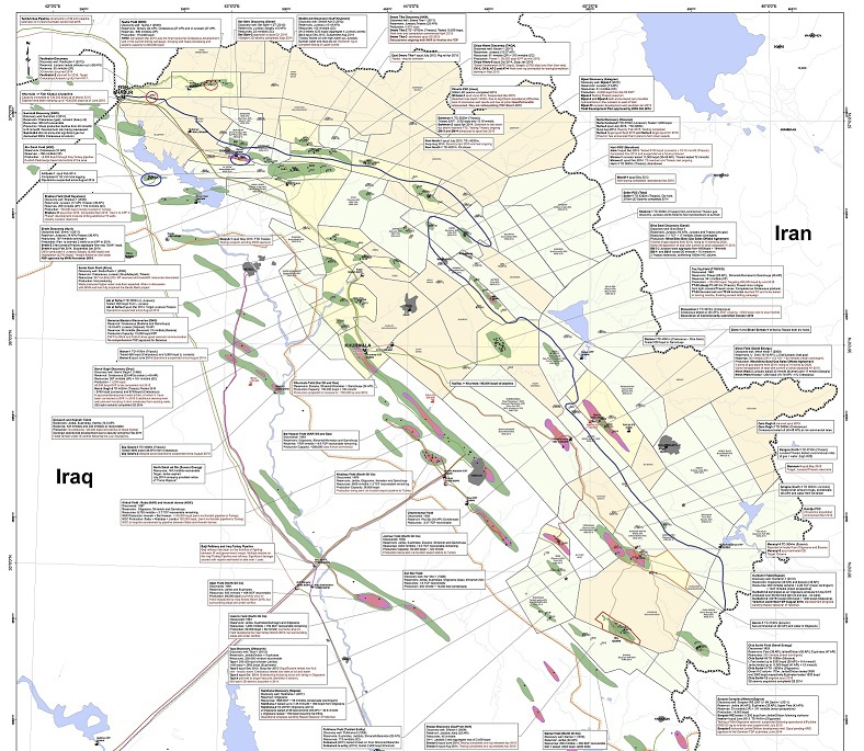یافته های یک کارشناس نفت درباره ذخایر نفتی اقلیم کردستان
