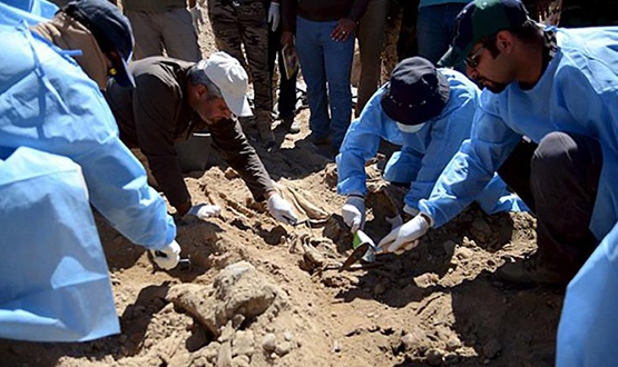 Mass graves found in Shingal