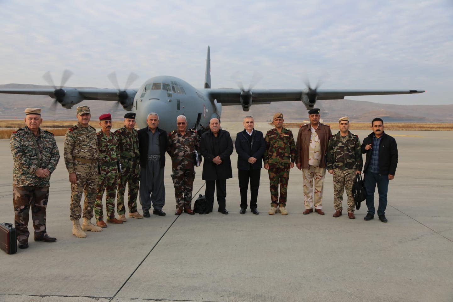 Peshmerga delegation pays visit to Baghdad