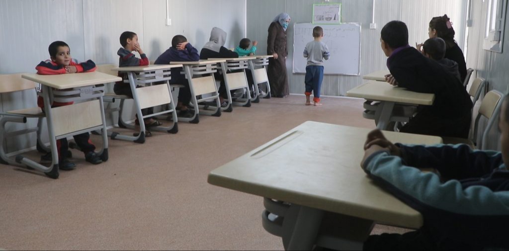 آموزش توانبخشی به کودکان داعش در حسکه