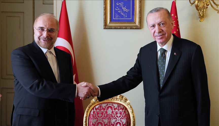 دیدار اردوغان و قالیباف در استانبول