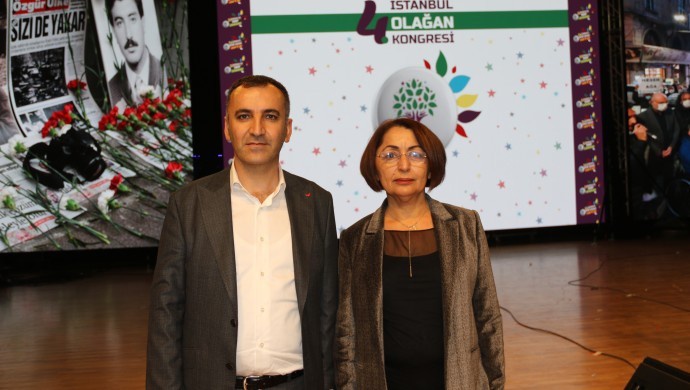 ایلکنور بیرول و فرهاد اِنجو رؤسای مشترک جدید HDP در استانبول