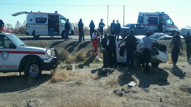 واژگونی خودرو در محور قروه- همدان یک کشته بر جای گذاشت