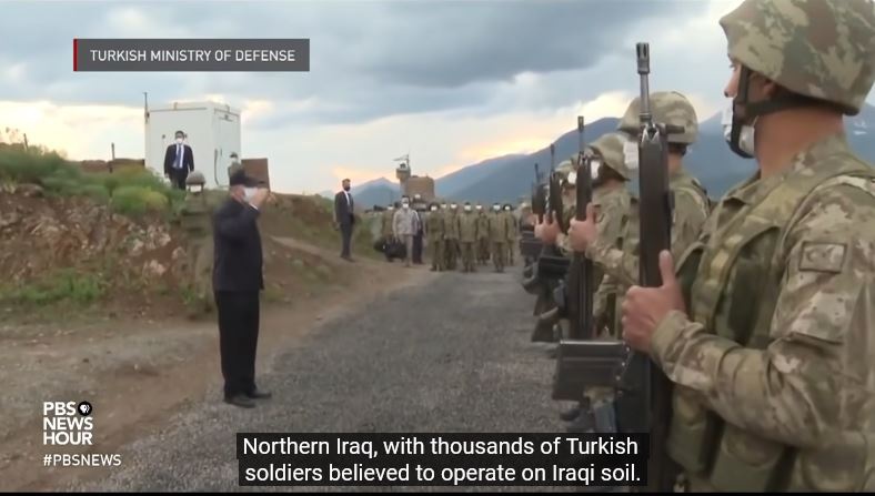همکاری ترکیه و اربیل در قطع ارتباط کامل منطقه عملیاتی شمال عراق