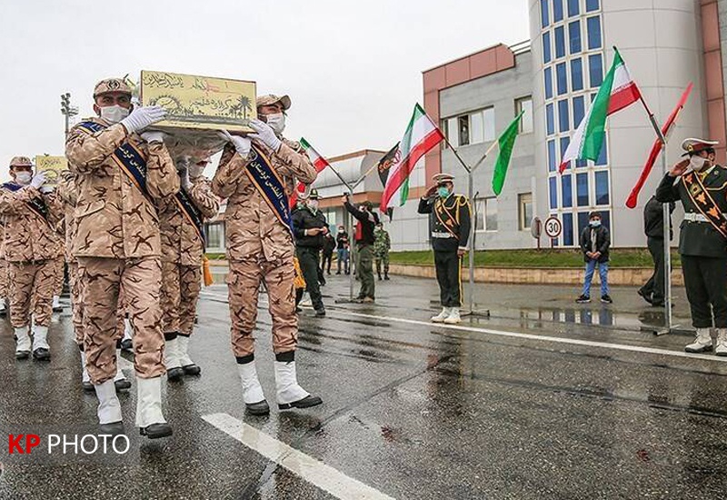 ورود پیکر ۲ شهید دوران دفاع مقدس به کردستان