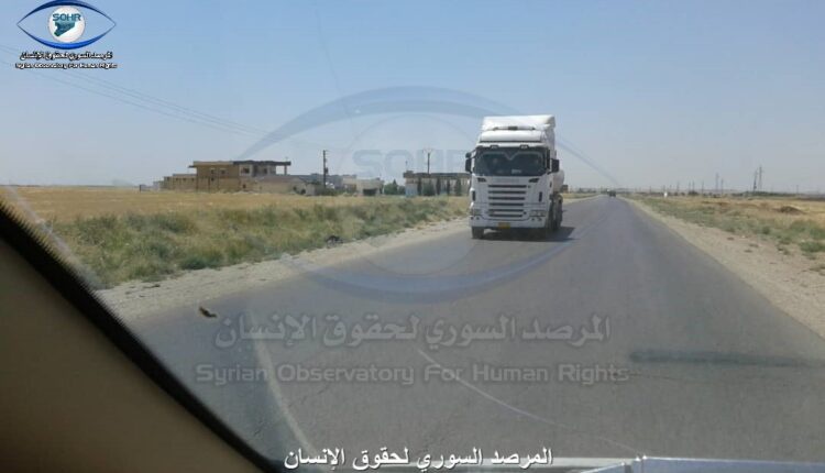 First new year coalition military convoy arrives in northeastern Syria