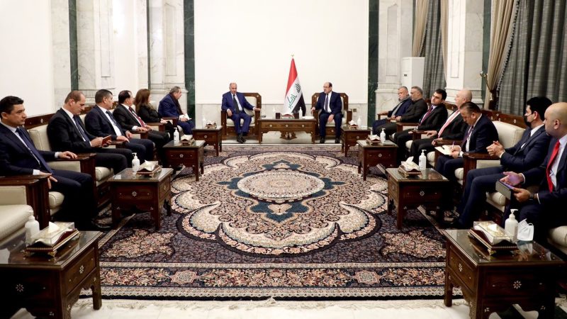 KDP, PUK joint delegation meets Coordination Framework in Baghdad