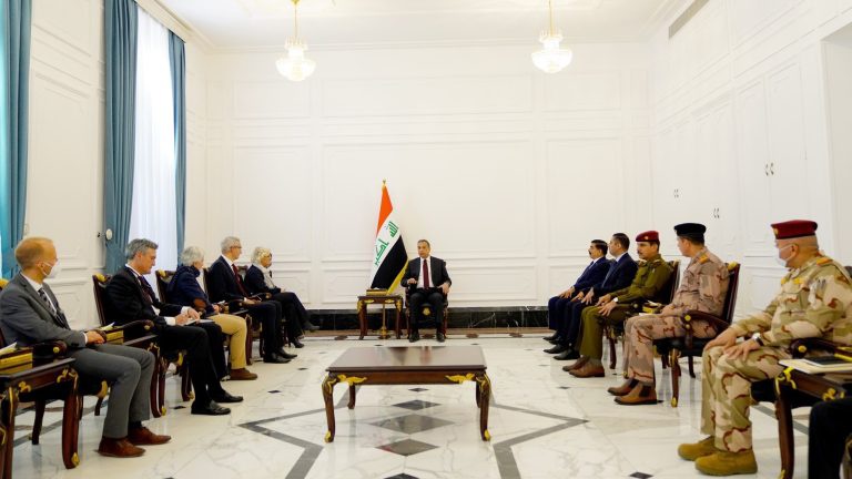 German defense minister, Iraqi PM discuss ties in Baghdad meeting