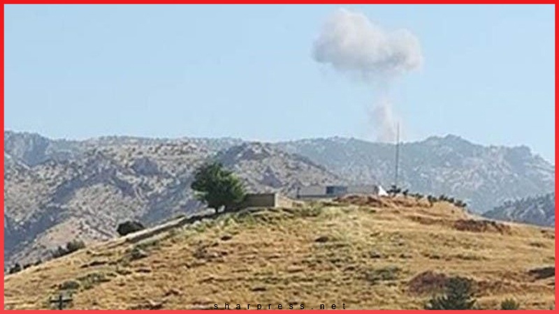 بمباران استان اربیل توسط جنگندە های ترکیه