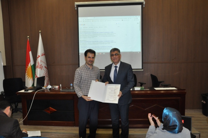 توسعه همکاری های علمی بین المللی دانشگاه تبریز با مراکز آموزشی اقلیم کردستان