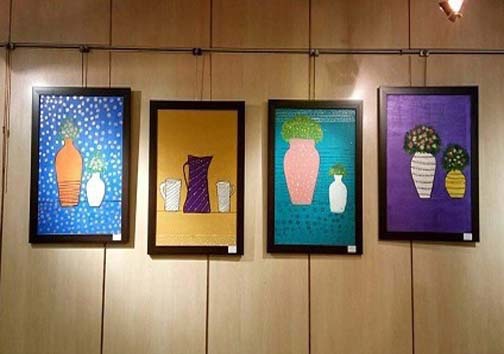 نمایشگاه نقاشی کودکان و نوجوانان در سقز گشایش یافت