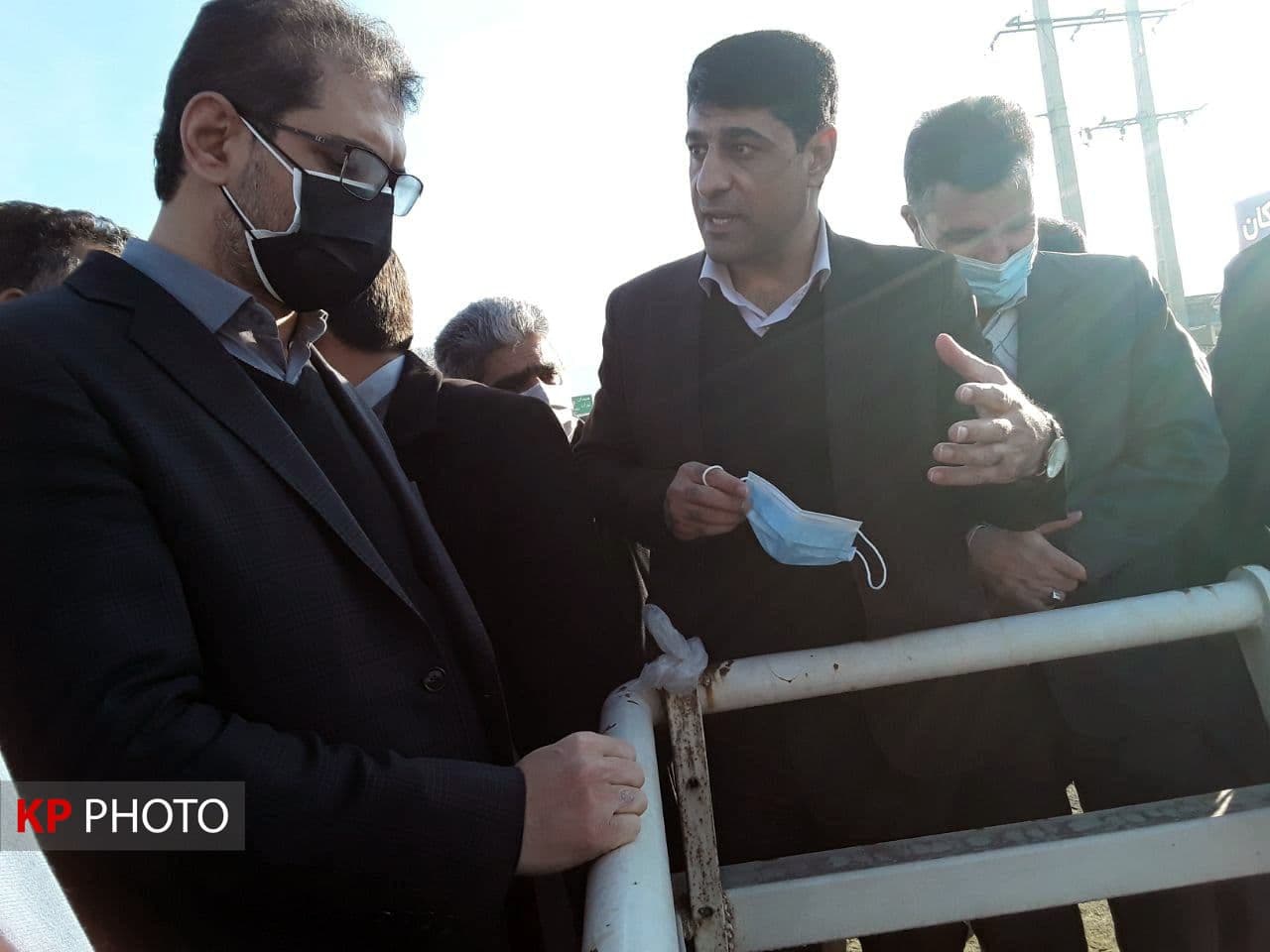 استاندار کردستان از طرح‌های عمران شهری بازدید کرد