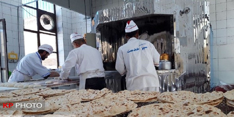 کسر سهمیه آرد تعدادی از نانوایی های مهاباد به دلیل تخلف صنفی